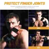 Podkładki kolanowe rękawiczki bokserskie PROBRATY ZAPROSZENIA Strażnika Palce Knuckle Strażnicy Jersey Protect Protect