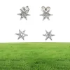 Brinco pequeno pequeno sunburst puro 925 prata esterlina joias mínimas delicado pave cz minúsculo estrela multi piercing earring9729854