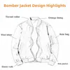 Мужские куртки Весенняя куртка-бомбер для мужчин Женская куртка в стиле милитари Университетское бейсбольное пальто Мужская ветровка Мужская одежда MA1 Зима 231205