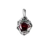 Pendentif Colliers Trendy Style Rétro Zircon Incrusté Thorn Rose Collier De Cuivre Hommes Et Femmes Personnalisé Gothique Parti Bijoux Accessoires