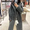 Luxury Coat Alpaca Wool Coat Maxmaras Same Material MaxMara/MaxMara Bear 23 Autumn/Winter New FleeceSJ8A