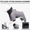 Vêtements pour chiens Produits pour animaux de compagnie Manteaux pour chiens en coton chauds et confortables Vestes Vêtements pour chiens à quatre pattes pour l'hiver Vêtements coupe-vent et légers pour animaux de compagnie 231205