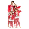 عائلة مطابقة الملابس بيجاما عيد الميلاد مجموعة 2024 عيد الميلاد الأب الأم الأطفال ملابس بيجاماس أمي وابنته الابن ملابس النوم 231204