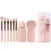 Ny Telescopic Eye Shadow concealer Powder Blusher Portable Tool Makeup Brush Set