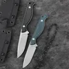 Ücretsiz Wolf GT0173 D2 EDC Faydası Sabit Bıçak Av Bıçağı Micarta Sap Dış Mekan Kamp Balıkçılık Hayatta Kalma Taktik Bıçak