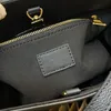 Onthego PM Mini 25cm Empreinte 가죽 토트 가방 스트랩 핸드백을 가진 여성 디자이너 가방 2423