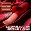 Sex Toy Massager Rose Vibrator for Women Double Stimulation Clitoris Stimulator 10 Modes Tapping Licking Vagina g Spot Adult Toys