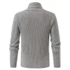 Maglioni firmati Maglione da uomo a collo mezzo alto Slim Fit a maniche lunghe lavorato a maglia in maglione invernale 946