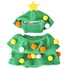 Vêtements pour chiens Arbre de Noël Robe de vacances pour animaux de compagnie en costume Robe de Noël Costume Chats et chiens en costume Robe de chien Chapeau Mignon et à la mode 231205