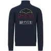 Giacca F1 Formula 1 Felpe con cappuccio moda uomo F1 Racing Team Sudadera Con Capucha Del Equipo Mercedes Trend Para Hombre Abbigliamento da corsa Maglione casual taglie forti da uomo