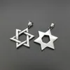 Pendant Necklaces Star Of David Israel Chain Necklace Women Stainless Steel Judaica Silver Color Jewish Men JewelryPendant286m