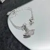 Collier de perles femmes Designer Design Saturn pendentif en perles dames diamant broches colliers haute qualité perles collier de mariage Part330S