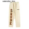 Novas calças rhude designer calças de carga moda marca sweatpants homens mulheres casuais sweatpants fitness dos homens faixa joggers calças