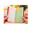 Smiley Diary Notebook Creative Smile Face Leather Notepad Agenda Journal Travel Mini Note Pads Stationery Promotion Gifts 80*130mm BJ