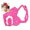 Accessoires de cheveux Hooyi broderie florale bébé filles bandeaux princesse bandeau enfants bandeau chapeaux Crochet né H28