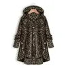 Couro sintético feminino veste a capuche pour femme manteau a levent patchwork pull grande taille chaud optique coupe-vent 231205