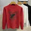 Men's Sweaters designer Sweater mens new round neck knit sweater for autumn, fashionable and warm sweaters trendy and minimalist printing XX15