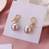 Boucles d'oreilles à Clip à vis en métal Vintage, grandes perles brillantes, Design irrégulier géométrique pour femmes et filles, oreille Non percée Cl233u