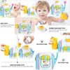 Bath Toys Ice Cream Bubble Hine Blower Toy Kids Car Babies Child Plaything Maker Girls 230923 Drop Delivery Baby Maternity Shower DHKX7