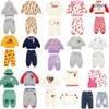 Set di abbigliamento 2023 coreano bambino felpe e pantaloni set autunno casual bambini ragazza ragazzo maglioni cartone animato bambini vestiti scolastici 231205