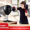Sac de sable combat vitesse balle enfants adultes Table boxe poinçon balle ventouse soulagement du stress jouets pour Muay Thai équipement de sport cadeaux drôles 231204