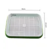 Planters POTS Double-Layer Sprouts Nursery Tray Hydroponics Seed Sprout Trays grönsaker Blomma växt groddbox 5 sets224p