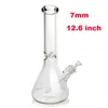 Tillbehör 20 tum stora glas bongs vattenpipa bägare bong 9mm 7mm tjocklek vägg supertunga vattenrör med 14,4 mm manliga fogskål dh2ts