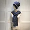 Cappelli firmati Sciarpe Set per donne e uomini Classici della moda invernale Lettera Sciarpe di lusso unisex con berretto casual