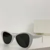 Nuovo design alla moda a forma di farfalla occhiali da sole cat eye 40270 montatura in acetato occhiali di protezione UV400 per esterni stile semplice e popolare