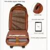 Camera bag accessories Camera Bag Waterproof Retro Batik Canvas Leather Backpack w USB Port fit 15.4inch Laptop Men Pography Bags Travel Carry Case 231204