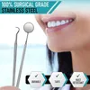 その他の経口衛生歯科用品10パックステンレス鋼プラークリムーバー歯クリーニングセットケアキットクリーナー231204
