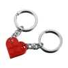 Porte-clés longes brique porte-clés pour couples amitié 2 pièces coeur assorti coloré porte-clés ensemble petite amie petit ami cadeaux de la Saint-Valentin 231204