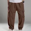 Pantalons pour hommes Hip Hop pantalons de survêtement automne et hiver multi-poches décontracté gros bas cadeau garçon mousse maison extérieure