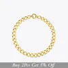 ENFASHION Punk Große Starke Link Kette Choker Halskette Frauen Gold Farbe Edelstahl Aussage Halsketten Männer Schmuck P193041 LJ202698