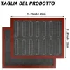 Stampi da forno Tappetini da forno in silicone riutilizzabili Tappetino antiaderente per barbecue Teglia da forno Tappetino da forno Picnic Cottura Vassoio per biscotti Utensili da forno per barbecue 231205