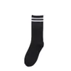 Chaussettes longues pour hommes, nouveau Design, mode multicolore, chaussettes de jogging pour hommes et femmes, coton décontracté de haute qualité, respirabilité, basket-ball, football, rayures classiques, ww7