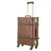 Draw-Bar Box Designer Suitcase Boarding Aluminium Magnesium Alloy Original Pull Rod Universal Wheel Bagage "Resort Business Air Boxar Väskor, bagageutrustning luft