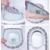 Housses de siège de toilette, tapis de salle de bain, couverture chaude d'hiver, accessoires imperméables, bol, produits de protection de Wc, articles ménagers pour la maison