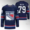 NY Mika Zibanejad Rangers Jersey Matt Rempe Adam Fox Igor Shesterkin Artemi Panarin K'Andre Miller Chris Kreider Braden Schneider Filip Chytil Blake Wheeler Forsa