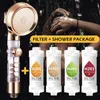 Bathroom Shower Heads Skin Fragrance Filter Vitamin C Head Water Softener Scented Improve Hair Accessories 231205