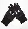 Mitaines à cinq doigts en laine de mouton pour hommes, cadeau du bout des doigts, imperméables, plus velours, gants thermiques de moto pour fitness