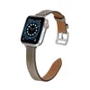 Apple Watch Slimming Iwatch8 Genuine Leather Watch Band 공식 스타일에 적합합니다.