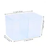 Storage Boxes Double Grid Beauty And Makeup Cotton Remover Signature Receiving Box Sorting