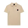アミスデザイナーTシャツ最高品質夏の新しいレッドハート刺繍夏ピュアコットンシンプルでファッショナブルなメンズポロカラースリムフィットショートスリーブシャツ