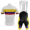 2022 Colombia Cycling Jersey Set Estate Mountain Bike Abbigliamento Pro Bicicletta Jersey Abbigliamento sportivo Suit Maillot Ropa Ciclismo204a