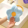 Towel Quick Dry Hand Towels Coral Fleece Wipe Handkerchief Flower Cleaning Dishcloth Cloth Kitchen Bathroom Absorbent Shape Creat E5J7