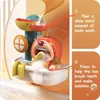 Игрушки для ванны Детские игрушки для ванной для детей Лев Bubble Machine Игрушка для распыления воды для детей Bubble Maker Игрушки для купания в душе Детские игрушки для ванны 1 2 3 4 года 231204