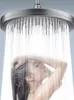 Cabeças de chuveiro do banheiro 6 modos painel grande grande fluxo supercharge cabeça chuva alta pressão superior chuva torneira acessórios 231205