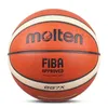 Bollar Molten Basketball Size 7 Officiell certifiering Tävling Basket Standard Ball Men's Women's Training Ball Team Basketball 231204
