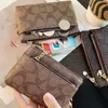 PVC Reißverschluss Frauen Designerin Münzbaus Lady Kurzstil Fashion Casual Zero Wallets No2852776